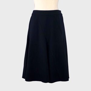 CAbi #118 Elegant Classic Paneled Black Skirt